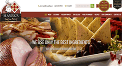 Desktop Screenshot of hayeksmarket.com